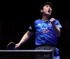 (SP)SOUTH KOREA-BUSAN-TABLE TENNIS-WORLD TEAM CHAMPIONSHIPS FINALS-MEN-JPN VS AUT
