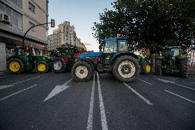 Farmers' Strike In Malaga