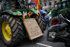 Sixteenth Day of 'Farmers Protest' Across Spain