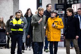 King Willem-Alexander Working Visit - Heerlen