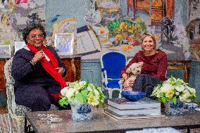 Queen Maxima Meets Barbados' PM Mia Mottley - The Hague