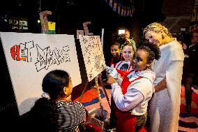 Queen Maxima Visits A School Inspiration Session - Middelburg