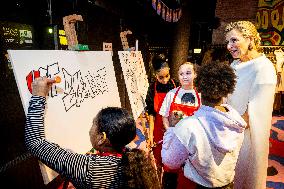 Queen Maxima Visits A School Inspiration Session - Middelburg