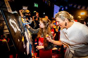 Queen Maxima Visits A School Inspiration Session - Middelburg