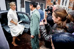 Queen Maxima Visits A School Inspiration Session - Middelburg