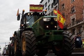 Spanish farmers protest