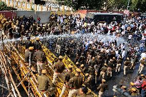 Congress Protest In Support Of Farmers In Rajasthan