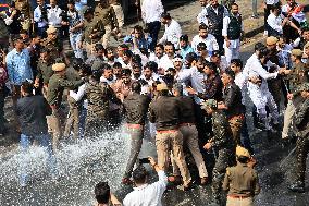 Congress Protest In Support Of Farmers In Rajasthan