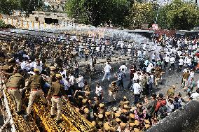 Congress Protest In Support Of Farmers In Rajasthan