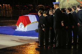 Induction Into The Pantheon In Paris Of Missak And Melinee Manouchian