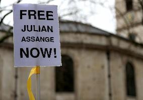 BRITAIN-LONDON-ASSANGE-THE UK HIGH COURT-HEARING-CONCLUDING