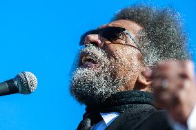 Dr. Cornel West At DC Palestine Rally
