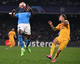 (SP)ITALY-NAPLES-FOOTBALL-CHAMPIONS LEAGUE-ROUND OF 16-NAPLES VS BARCELONA
