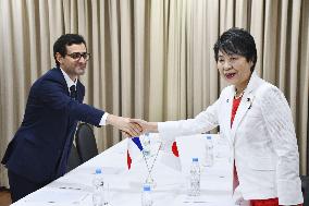 Japan-France foreign ministerial talks