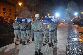 France Inducts Resistance Hero Manouchian Into Pantheon - Paris