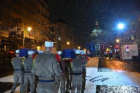 France Inducts Resistance Hero Manouchian Into Pantheon - Paris