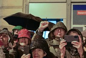 France Inducts Resistance Hero Manouchian Into Pantheon - Paris