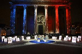 France Inducts Resistance Hero Manouchian Into Pantheon - Paris