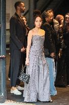 MFW - Leigh-Anne Pinnock At Alberta Ferretti