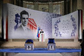France Inducts Resistance Hero Manouchian Into Pantheon - Paris
