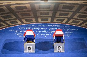 France Inducts Resistance Hero Manouchian Into Pantheon - Paris
