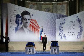 France Inducts Resistance Hero Manouchian Into Pantheon - Paris