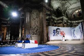 France Inducts Resistance Hero Manouchian Into Pantheon - Paris