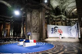 France Inducts Resistance Hero Manouchian Into Pantheon - Paris