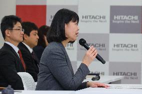 Hitachi Workers' Union Demands 13,000 yen in Spring Struggle