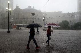 Rainy Day In Sao Paulo, Brazil