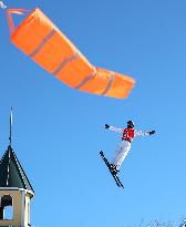 (SP)CHINA-INNER MONGOLIA-HULUN BUIR-14TH NATIONAL WINTER GAMES-FREESTYLE SKIING-JUNIOR WOMEN'S AERIALS (CN)