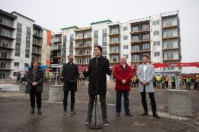 Trudeau Announces Funding To Help Build Affordable Housing - Edmonton