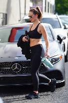 Olivia Wilde leaves A Gym - LA