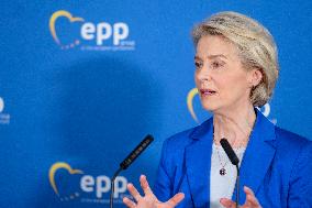 EPP Group Meeting At European Parliament - Brussels
