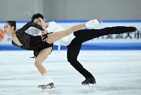 (SP)CHINA-INNER MONGOLIA-HULUN BUIR-14TH NATIONAL WINTER GAMES-FIGURE SKATING-TEAM (CN)