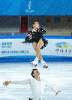 (SP)CHINA-INNER MONGOLIA-HULUN BUIR-14TH NATIONAL WINTER GAMES-FIGURE SKATING-TEAM (CN)