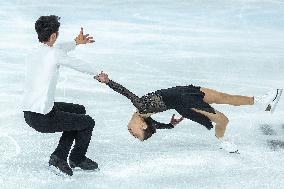 (SP)CHINA-INNER MONGOLIA-HULUN BUIR-14TH NATIONAL WINTER GAMES-FIGURE SKATING-TEAM (CN)