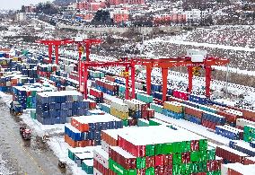 China Kazakhstan Lianyungang Logistics Cooperation Base in Lianyungang
