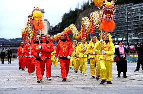 Rural Dragon Dance Performances