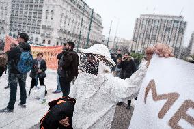 Beekeepers Protest In Athens
