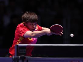 (SP)SOUTH KOREA-BUSAN-TABLE TENNIS-WORLD TEAM CHAMPIONSHIPS FINALS-WOMEN-QUARTERFINAL-CHN VS KOR
