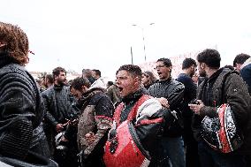 Protest Against The Non-state Universities In Athens