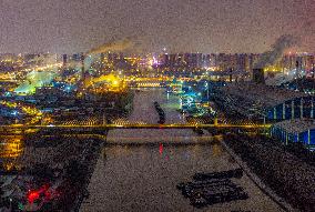 Beijing-Hangzhou Grand Canal Container Terminal in Huai 'an