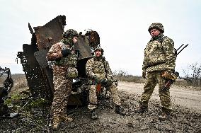 Soldiers of 65th separate mechanized brigade together with adjacent units defend Ukraine in Zaporizhzhia sector