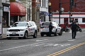 Barricaded Situation After Armed Robbery Report In Washington DC