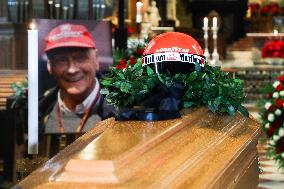 Niki Lauda Funeral
