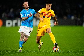 SSC Napoli v FC Barcelona: Round of 16 First Leg - UEFA Champions League 2023/24