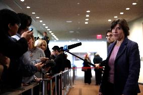 UNWRA Press Conference At The United Nations