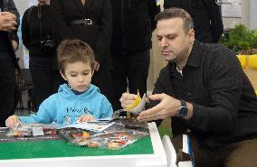 Safe space for children opened at Dnipro Central Railway Station