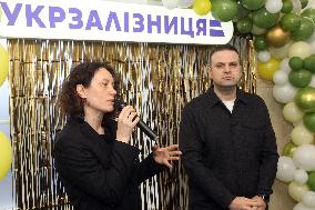 Safe space for children opened at Dnipro Central Railway Station